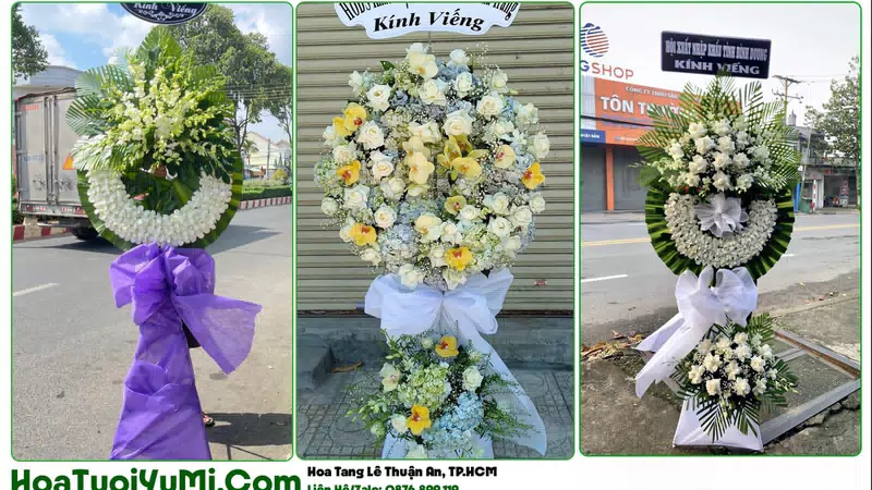 Đặt Vòng Hoa Đám Tang Tại Phường Thuận An, TP.HCM