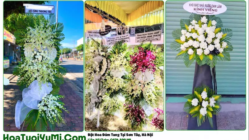 Đặt Vòng Hoa Đám Tang Tại Phường Sơn Tây, Hà Nội
