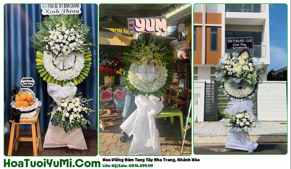 Kệ hoa tang lễ tại Phường Tây Nha Trang