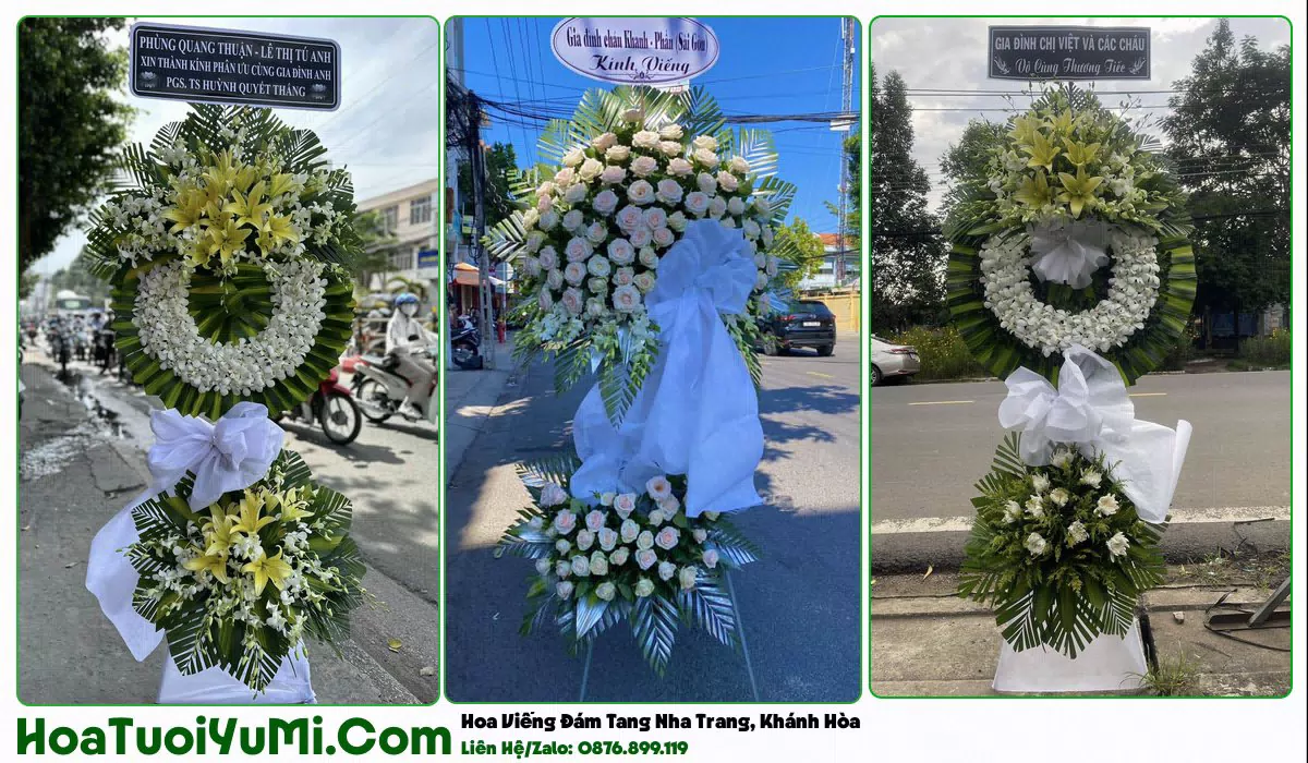 Kệ hoa tang lễ giao tại Phường Nha Trang