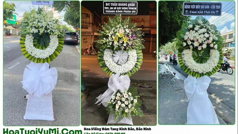 Đặt Vòng Hoa Đám Tang Tại Phường Kinh Bắc, Bắc Ninh
