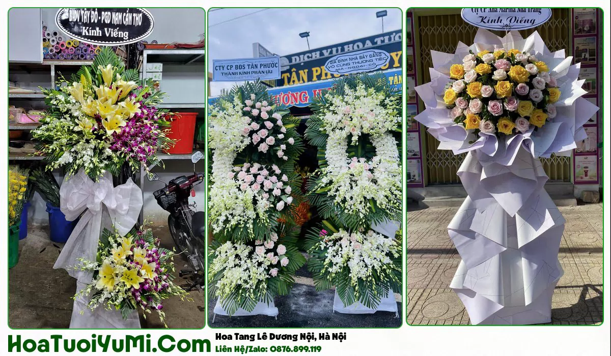 Đặt Vòng Hoa Đám Tang Tại Phường Dương Nội, Hà Nội