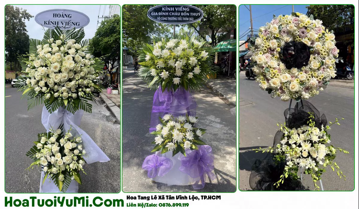 Kệ hoa tang lễ tại Xã Tân Vĩnh Lộc, TP.HCM