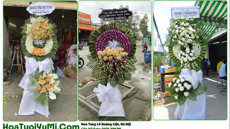 Đặt Vòng Hoa Đám Tang Tại Phường Hoàng Liệt, Hà Nội