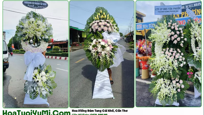 Đặt Vòng Hoa Đám Tang Tại Phường Cái Khế, Cần Thơ