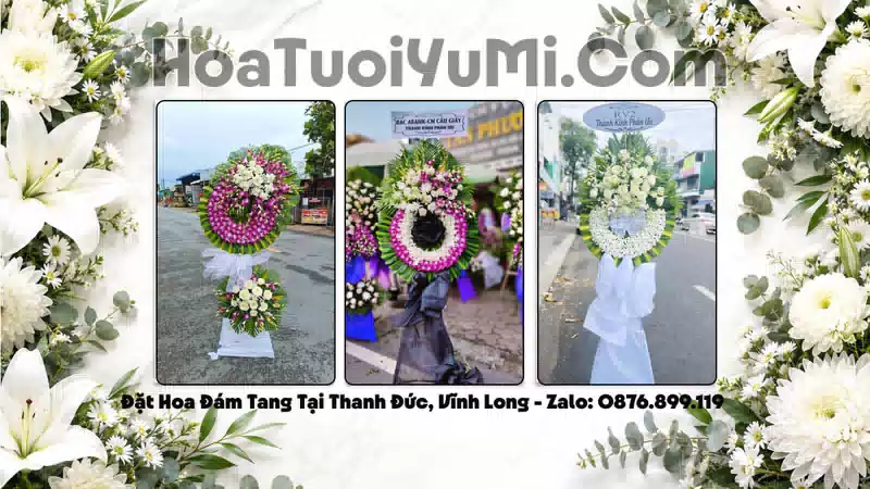 Dịch Vụ Vòng Hoa Viếng Phường Thanh Đức, Tỉnh Vĩnh Long