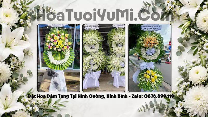 Đặt Hoa Tang Lễ Tại Xã Ninh Cường, Tỉnh Ninh Bình
