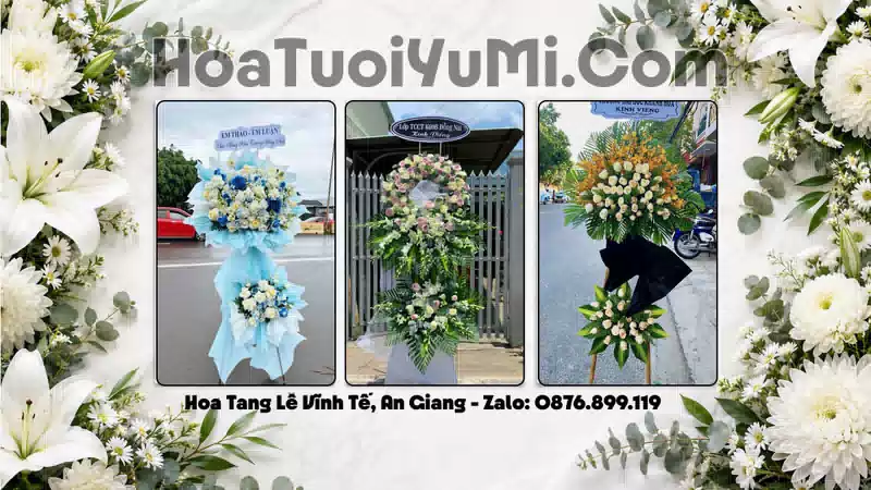 Đặt Hoa Phúng Viếng Tại Phường Vĩnh Tế, Tỉnh An Giang