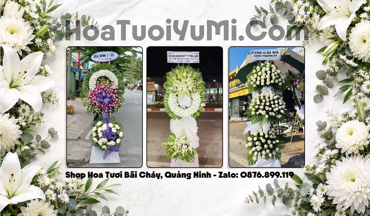 Đặt Vòng Hoa Đám Tang Tại Phường Bãi Cháy, Tỉnh Quảng Ninh