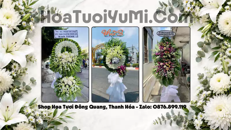 Đặt Vòng Hoa Đám Tang Tại Phường Đông Quang, Tỉnh Thanh Hóa