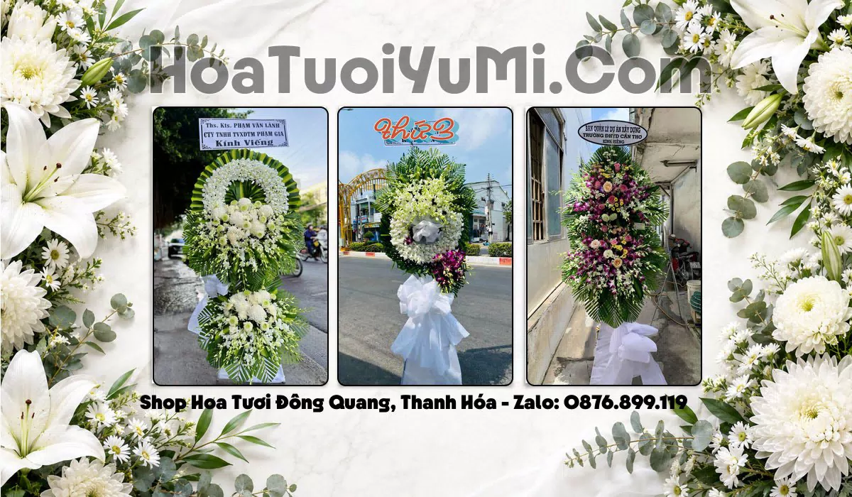 Đặt Vòng Hoa Đám Tang Tại Phường Đông Quang, Tỉnh Thanh Hóa