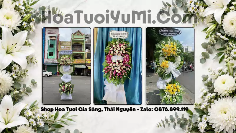 Đặt Vòng Hoa Đám Tang Tại Phường Gia Sàng, Tỉnh Thái Nguyên