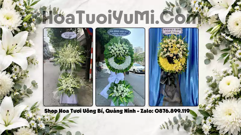 Đặt Vòng Hoa Đám Tang Tại Phường Uông Bí, Tỉnh Quảng Ninh