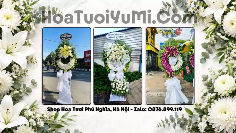 Đặt Vòng Hoa Đám Tang Tại Xã Phú Nghĩa, Thành Phố Hà Nội