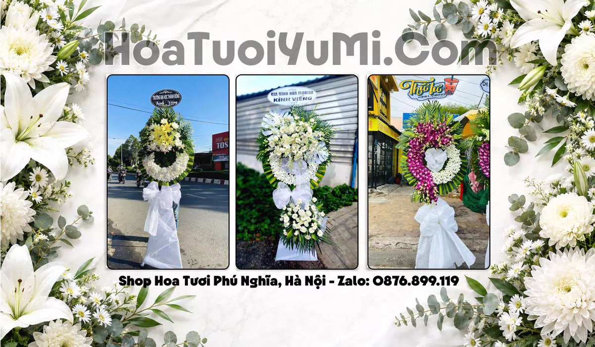 Đặt Vòng Hoa Đám Tang Tại Xã Phú Nghĩa, Thành Phố Hà Nội