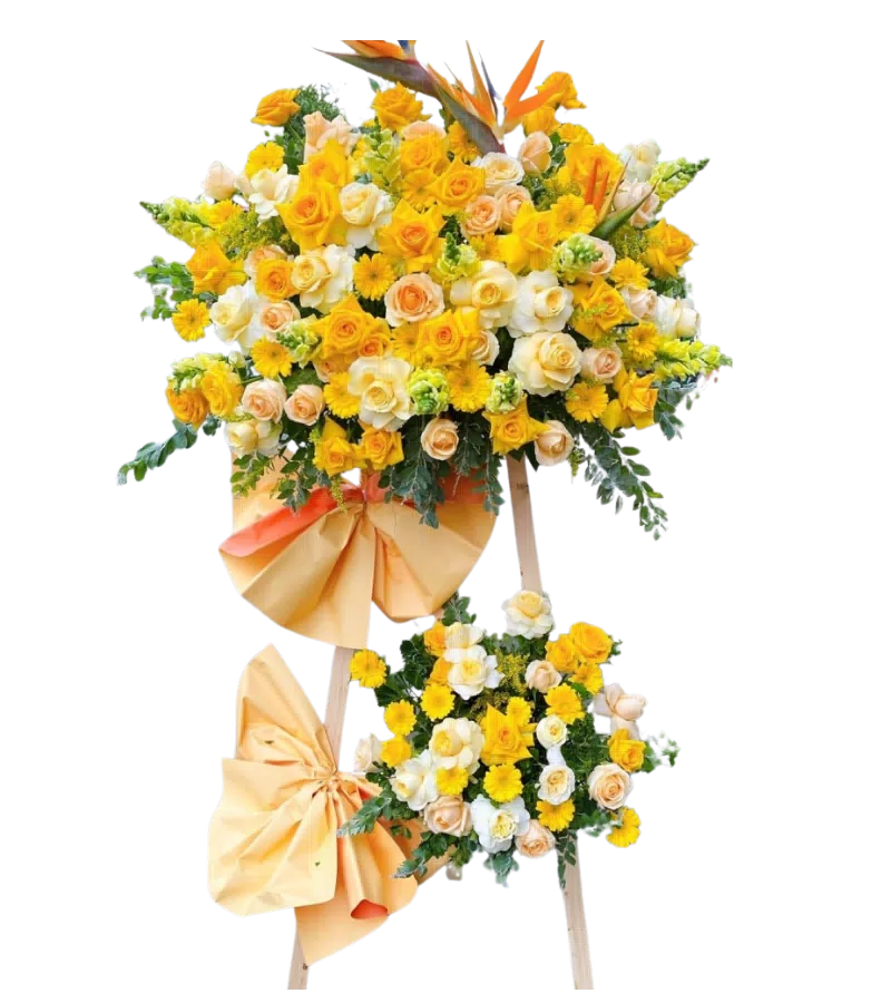 hoa khai trương 