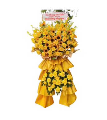 hoa khai trương 
