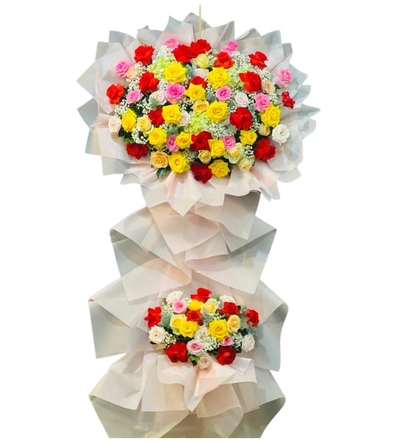hoa khai trương