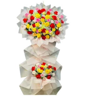 hoa khai trương