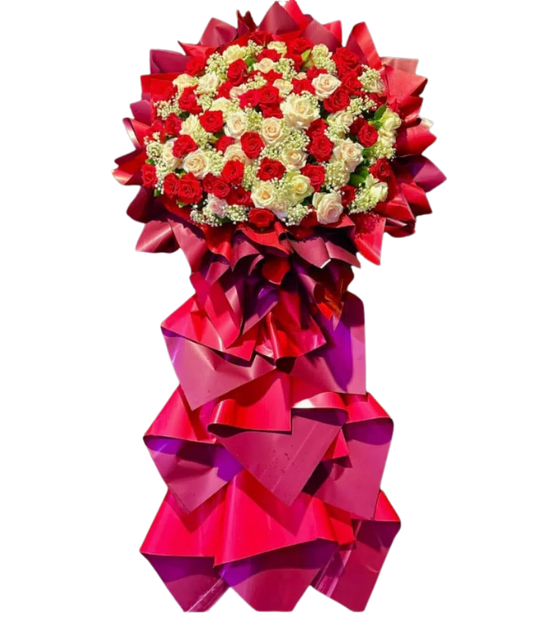 hoa khai trương