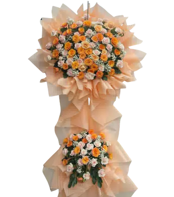 hoa khai trương