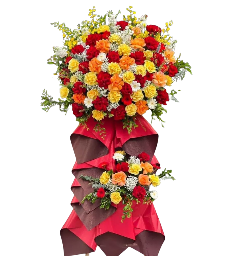hoa khai trương