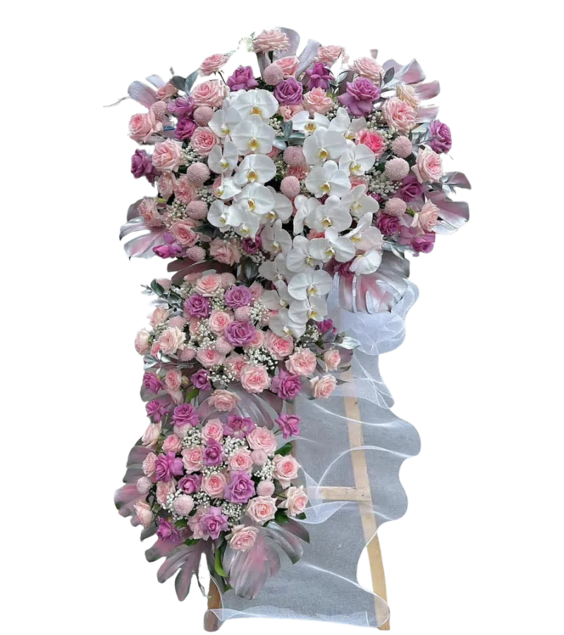 hoa khai trương