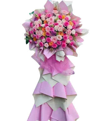 hoa khai trương