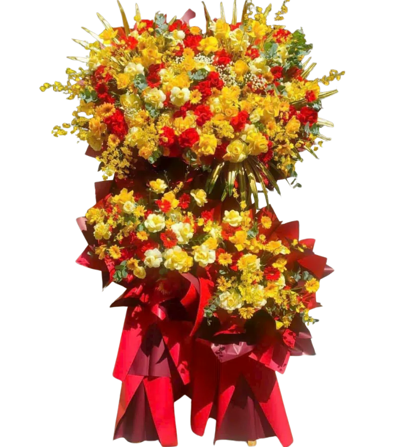 hoa khai trương