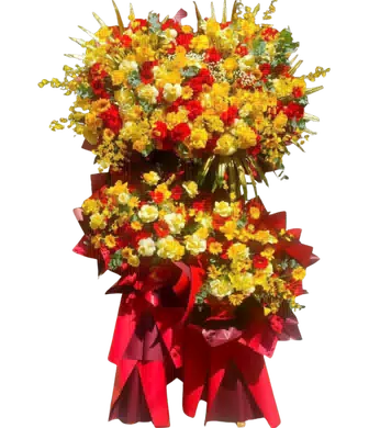 hoa khai trương