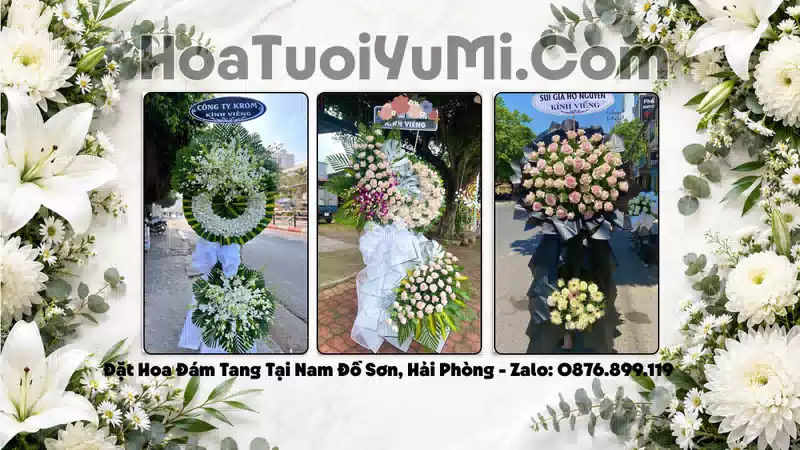 Đặt Hoa Viếng Đám Tang Tại Phường Nam Đồ Sơn, Hải Phòng