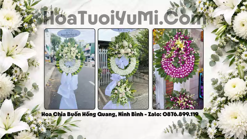 Đặt Hoa Tang Lễ Tại Phường Hồng Quang, Ninh Bình