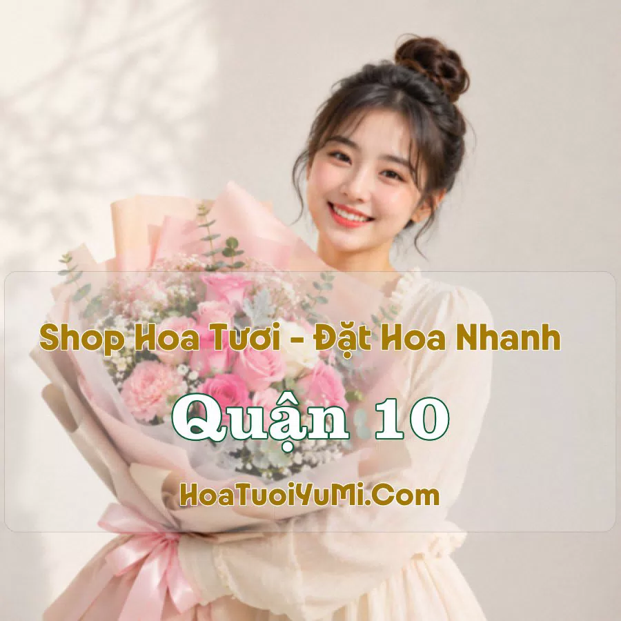 Shop Hoa Tươi Quận 10, TP.HCM