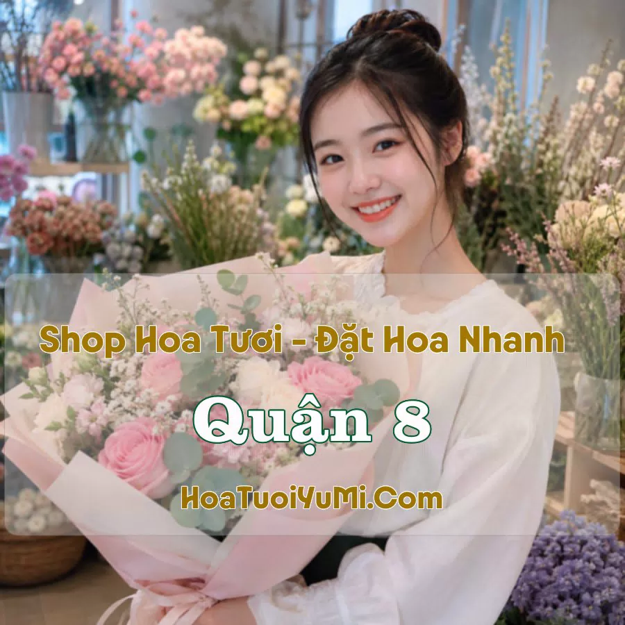 Shop Hoa Tươi Quận 8, TP.HCM
