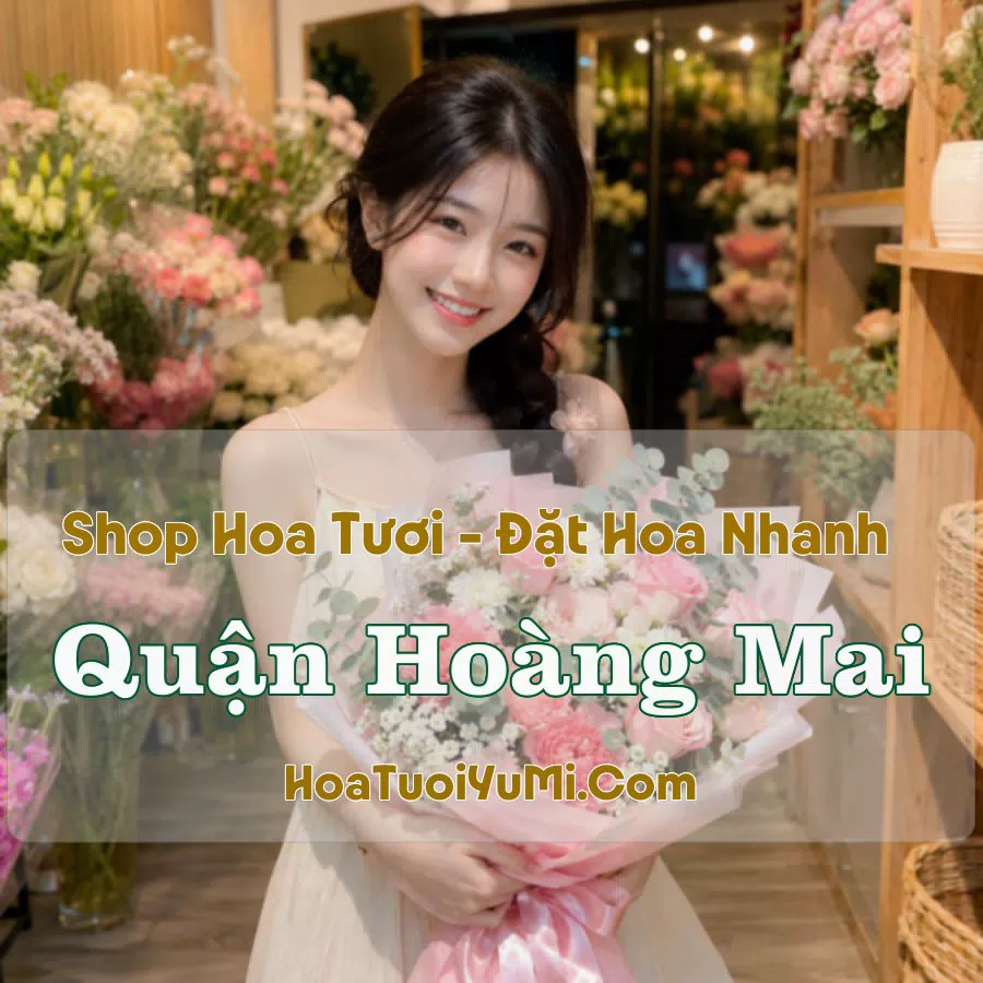 Shop Hoa Tươi Quận Hoàng Mai, Hà Nội