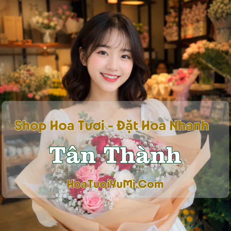 Shop Hoa Tươi Tân Thành, Bình Dương (Xã Bắc Tân Uyên, TP.HCM mới)