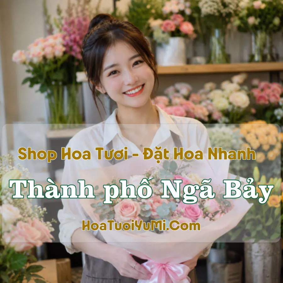 Shop Hoa Tươi TP Ngã Bảy, Hậu Giang