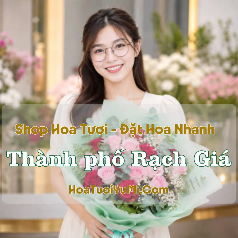 Shop Hoa Tươi TP Rạch Giá, Kiên Giang