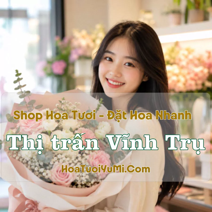Shop Hoa Tươi Vĩnh Trụ, Hà Nam (Xã Vĩnh Trụ, Ninh Bình mới)