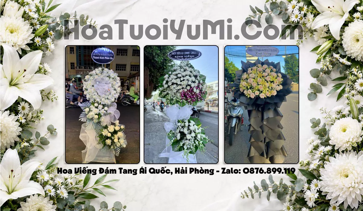 Kệ hoa tang lễ tại Phường Ái Quốc, Hải Phòng