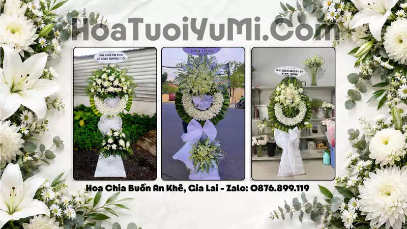 Đặt Vòng Hoa Chia Buồn Tại Phường An Khê, Gia Lai