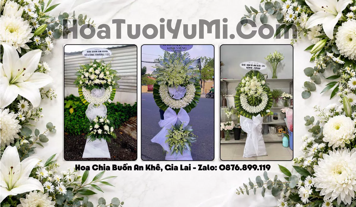 Đặt Vòng Hoa Chia Buồn Tại Phường An Khê, Gia Lai