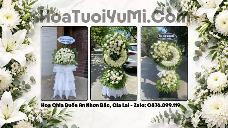 Đặt Vòng Hoa Tang Lễ Tại Phường An Nhơn Bắc, Gia Lai