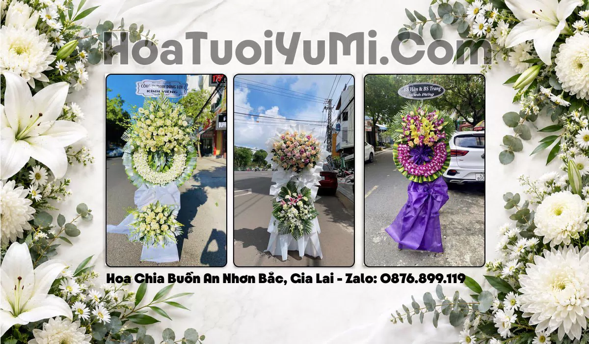 Hoa tang lễ Phường An Nhơn Bắc