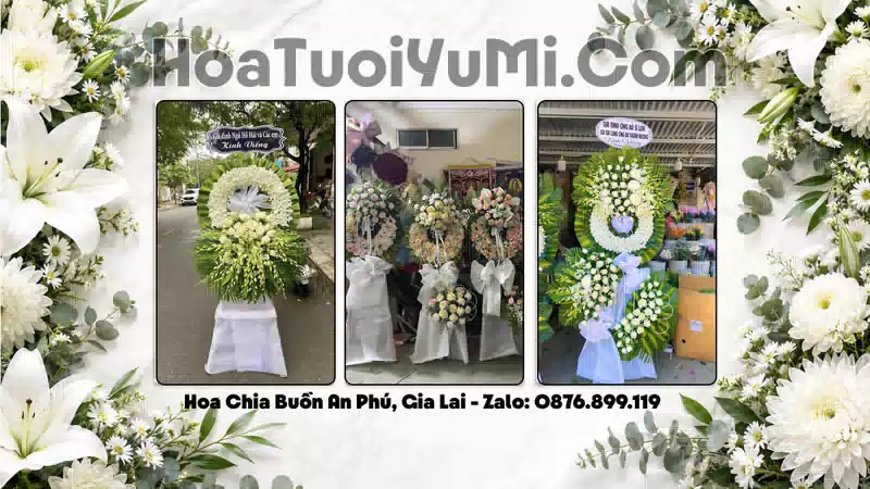 Đặt Hoa Viếng Đám Tang Tại Phường An Phú, Gia Lai