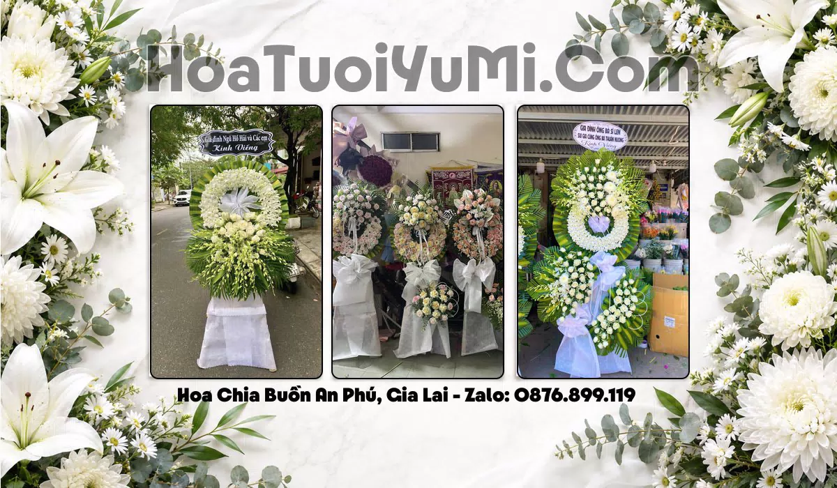 Đặt Hoa Viếng Đám Tang Tại Phường An Phú, Gia Lai