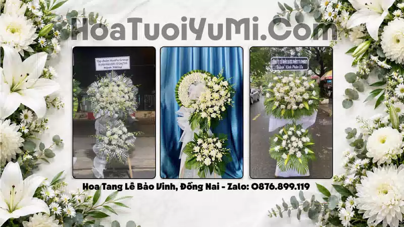 Đặt Hoa Viếng Đám Tang Tại Phường Bảo Vinh, Đồng Nai