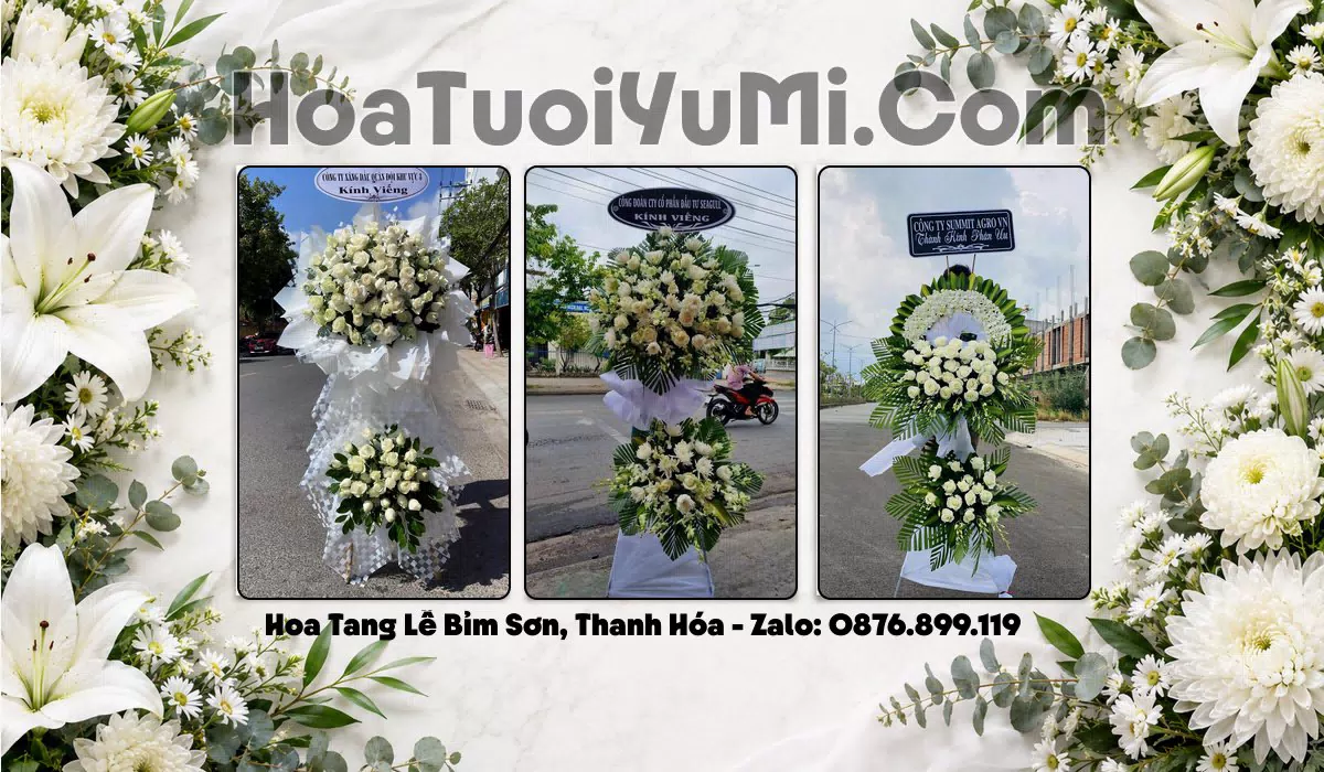 Đặt Vòng Hoa Đám Tang Tại Phường Bỉm Sơn, Tỉnh Thanh Hóa