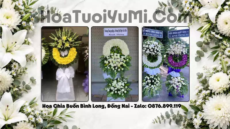 Đặt Vòng Hoa Chia Buồn Tại Phường Bình Long, Đồng Nai
