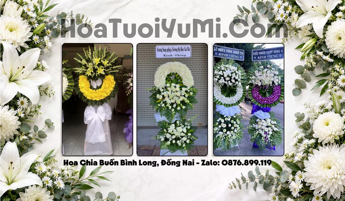 Đặt Vòng Hoa Chia Buồn Tại Phường Bình Long, Đồng Nai